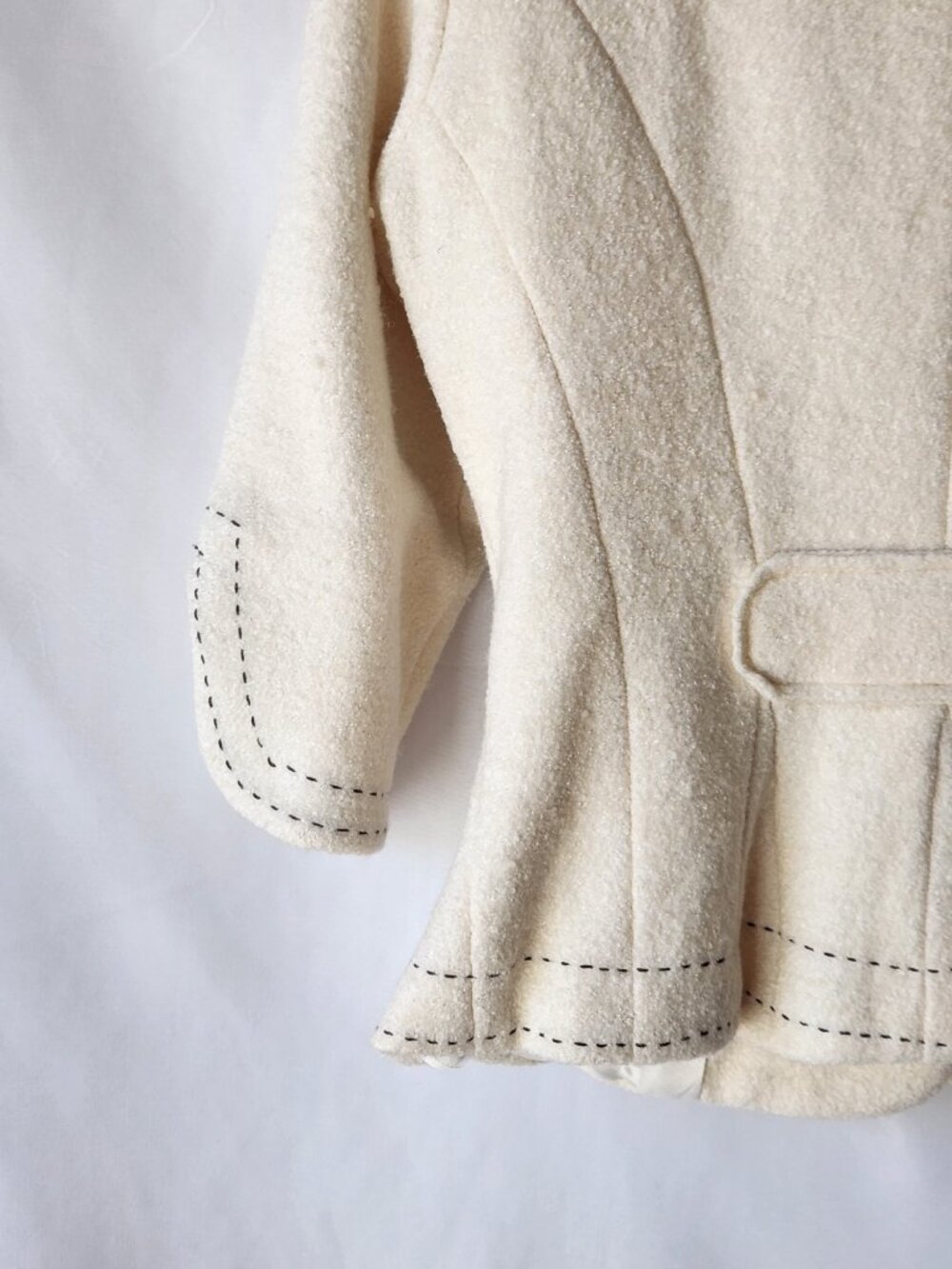 Nick & Mo Blazer Jacket Wool Embroidered Size S - Picture 6 of 8